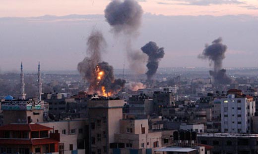 Israel attack Gaza- 100 killed-1